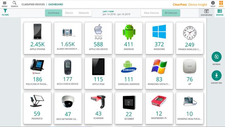 Immagine prodotto HPE ClearPass Device Insight Nuove licenze - Licenza d'uso in abbonamento