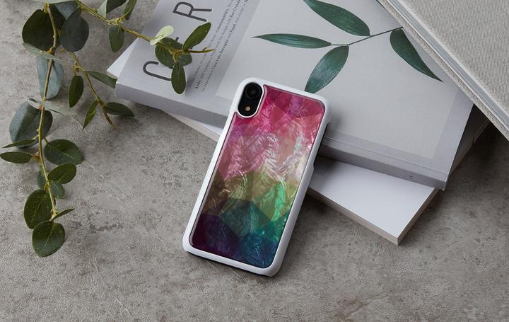 Image du produit Ikins SmartPhone case iPhone XR water flower white (Apple iPhone XR)