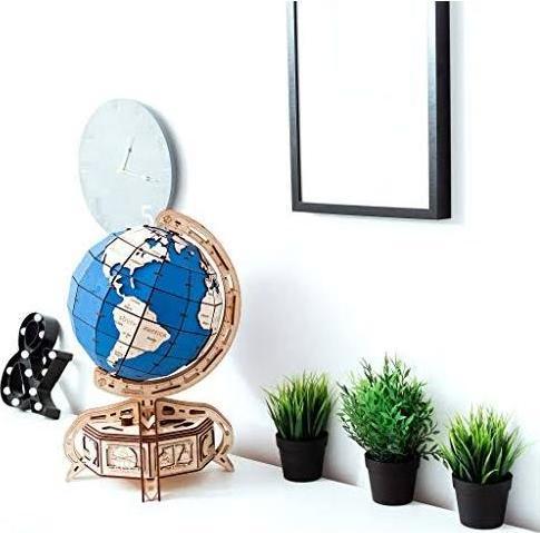 Produktbild Eco Wood Art Globus - 3D Holzbausatz