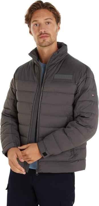 Actual product image Tommy Hilfiger Iconic Timeless Puffer Jacket with Two Side Pockets and Standing Collar (XS)