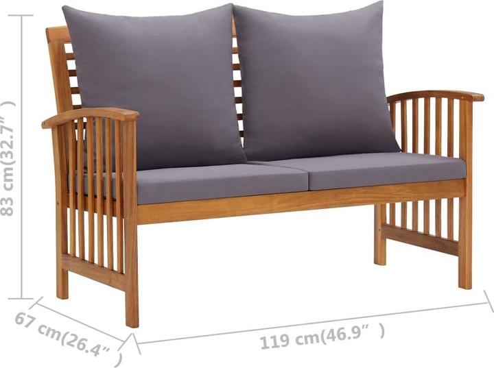 Image du produit vidaXL Gartenbank
