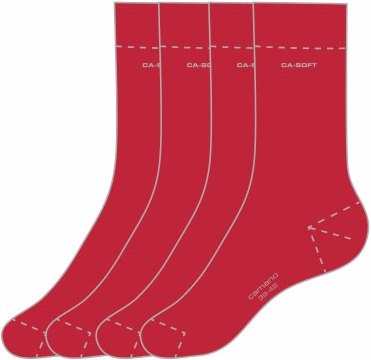 Produktbild Camano Unisex ca-soft Socken 4p (4er Pack, 43, 46)