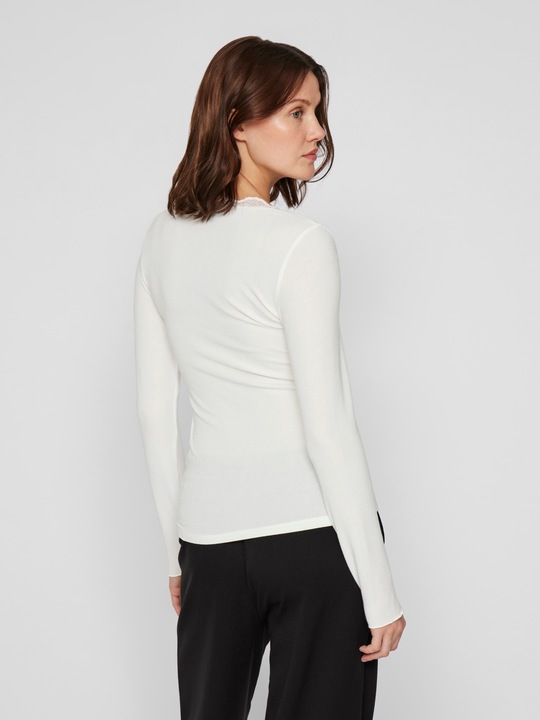Actual product image Vila Round neck top with long sleeves (XL)