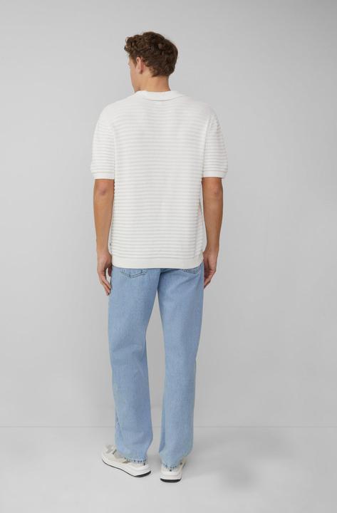 Produktbild S.Oliver Polo-Shirt Strickpolo mit offenem Kragen und Struktur (XXL)