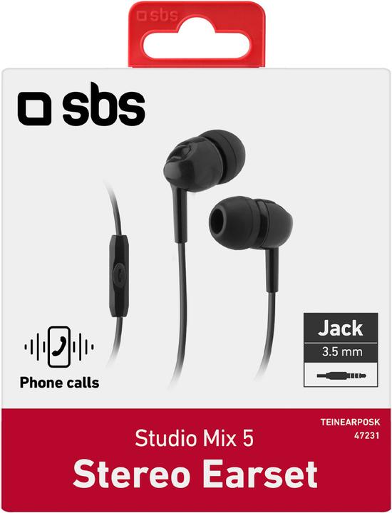 Produktbild SBS In-Ear Stereo-Kopfh?rer (Kabelgebunden)
