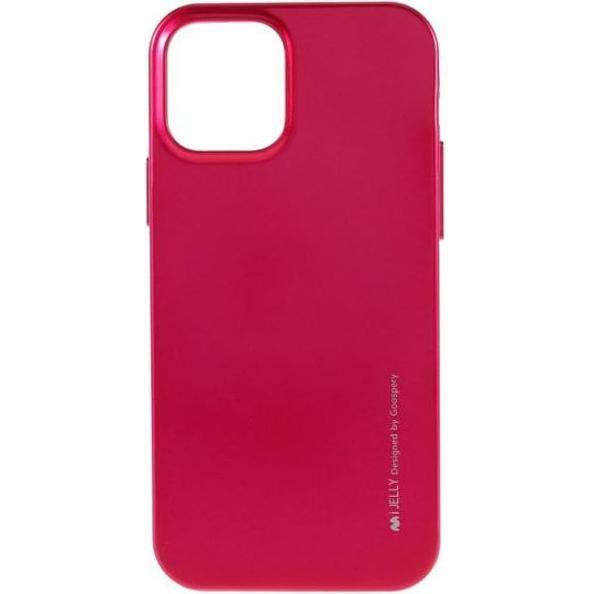 Goospery i Jelly Metal Series (Apple iPhone 12 Pro, Apple iPhone 12), Smartphone Hülle, Rosa