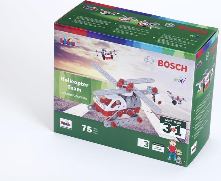 Produktbild Theo Klein Bosch 3 in 1 Konstruktions-Set Helicopter Team