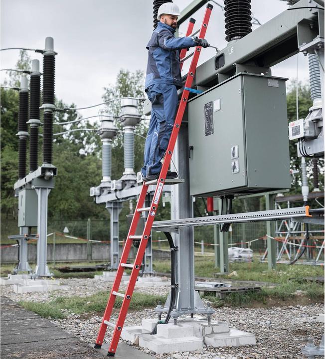 Actual product image Munk Plastic single ladder (Single ladder, 191 cm)