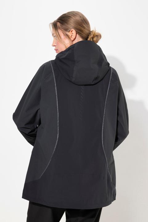 Produktbild Ulla Popken Funktionsjacke, wasserdicht, 2-Wege-Zipper, Reflektor (46, 48)