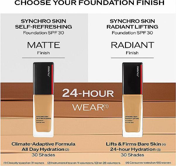 Produktbild Shiseido Synchro Skin Radiant Lifting Foundation 340 Oak - 30ml (Oak)