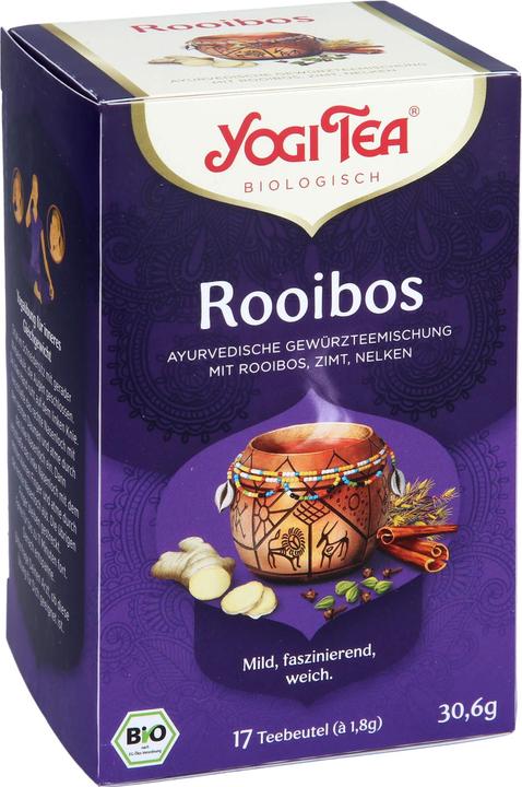 Immagine prodotto Yogi Tea ROTBUSCH BIO, 17X1,8 g FBE (30.60 g)