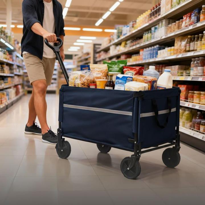 Produktbild Relaxdays Bollerwagen