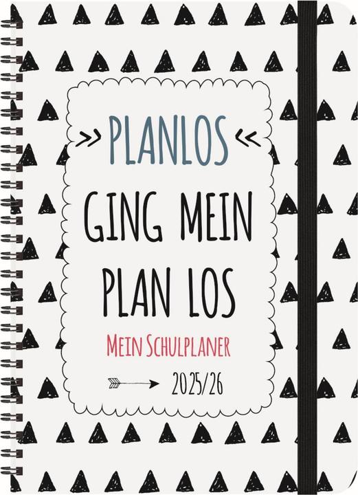 Actual product image Schlerkalender Planlos 2025/2026 (A5, German)