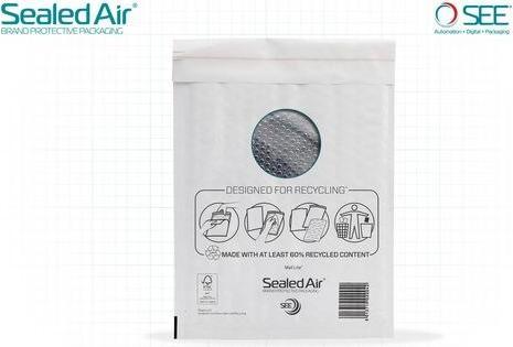 Produktbild Sealed Air Luftpolstertaschen MailLite G/4 Haftklebung weiss 10Stück (10 x)
