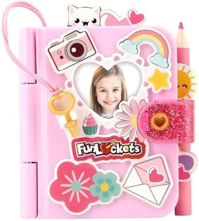 Productafbeelding Fun Lockets Funlockets - Geheim mini dagboek (Duits)