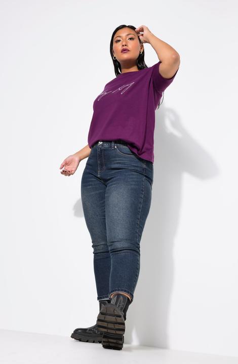 Immagine prodotto Studio Untold Mom jeans con taglio della gamba ampio e dritto, stile vintage e cinque tasche (56)