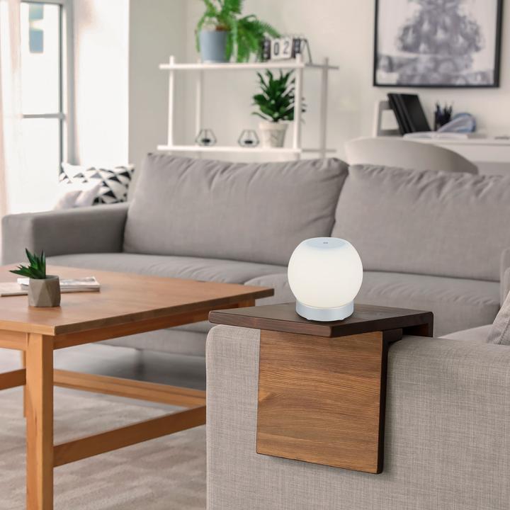 Produktbild Briloner LED Tischleuchte, chrom-matt, 1xLED-Module/3W (350 lm)