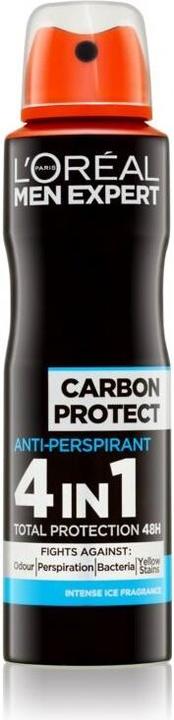 Image du produit L'Oréal Paris Men Expert Carbon Protect Anti-Perspirant Intence Ice Fragrance (Spray, 150 ml)