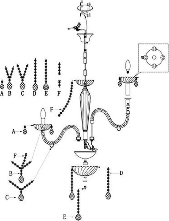 Image du produit EGLO Basilano (82 cm)