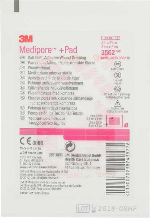 Actual product image 3M Medipore Pad (5 x)