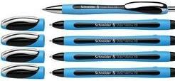 Actual product image Schneider AKTION: Kugelschreiber Slider Memo blau, Schreibfarbe: schwarz, 4 St. + GRATIS K (Black, Light blue-black, Silver, 5x)