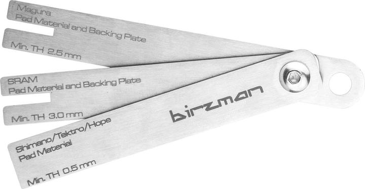 Produktbild Birzman Brake Pad Indicator Bremsbelag Verschleissanzeiger (Hope, Magura, Shimano, SRAM, Tektro)