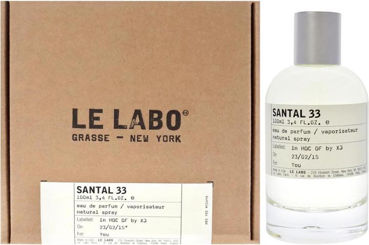 Actual product image Le Labo Santal 33 (Eau de parfum, 100 ml)