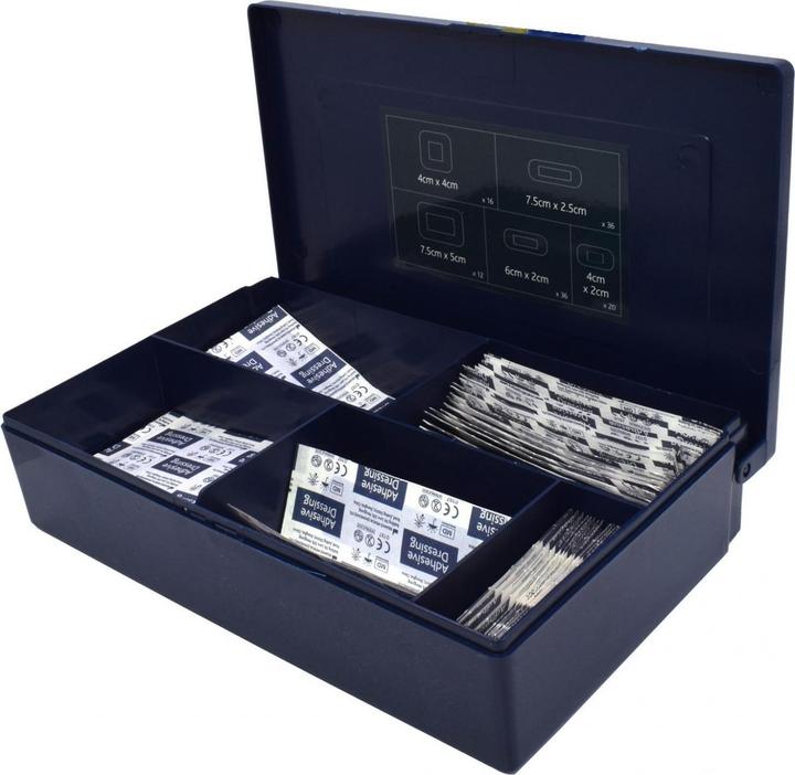 Actual product image Scan Assorted Hypoallergenic Blue Plasters 120 (120 x)