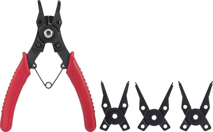 Actual product image Toolcraft 4pcs. sea ring pliers outer/inner ring set straight/angled