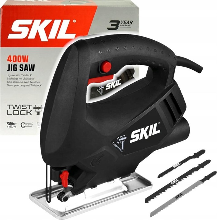 Actual product image Skil 4190 AA 400W Jigsaw (box)