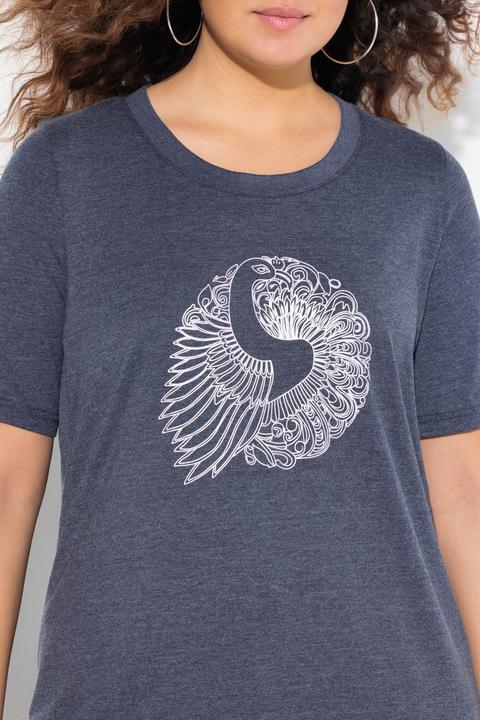 Produktbild Ulla Popken T-Shirt, Tiermotiv, Classic, Rundhals, Halbarm (58)