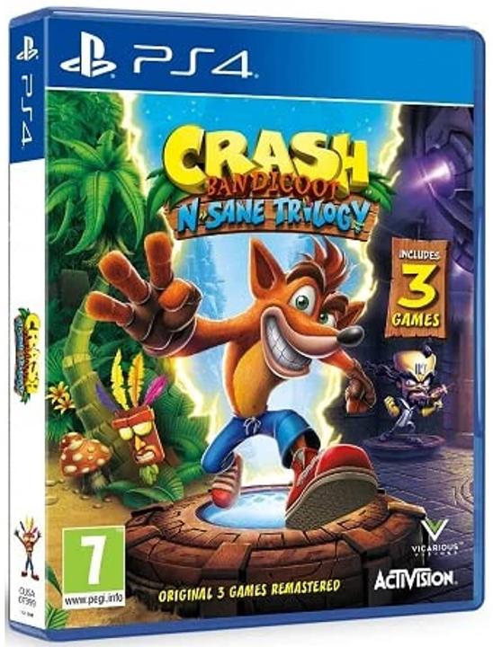 Immagine prodotto Activision Sony Crash Bandicoot N. Sane Trilogy, PS4 PlayStation 4 (PS4, EN)
