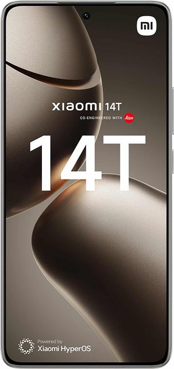 Xiaomi 14T (256 GB, Titan Gray, 6.67", Dual SIM, 5G)