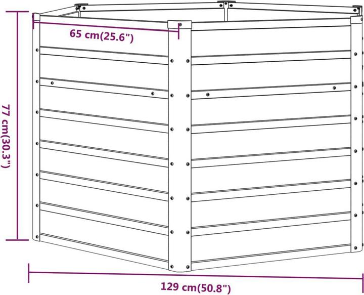 Produktbild vidaXL Hochbeet