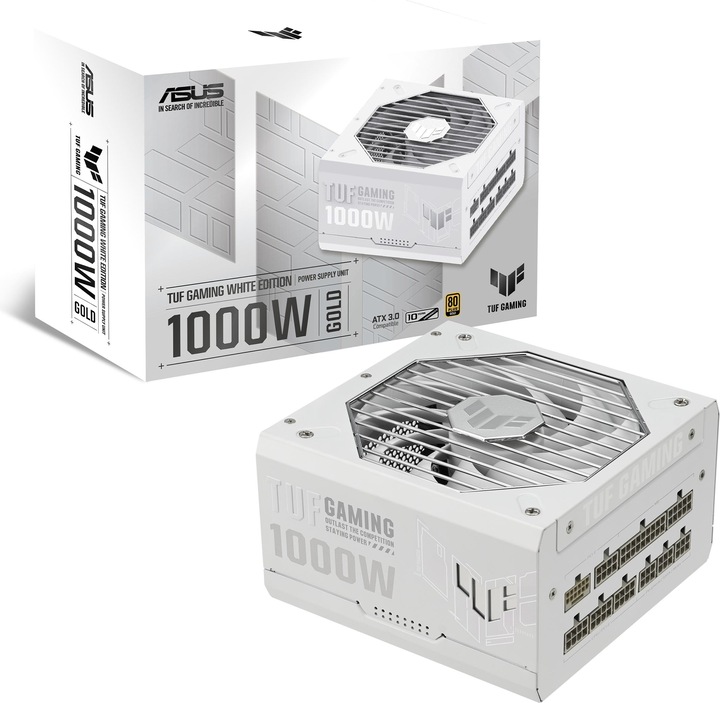 Produktbild ASUS TUF Gaming 1000W Gold White Edition (1000 W)