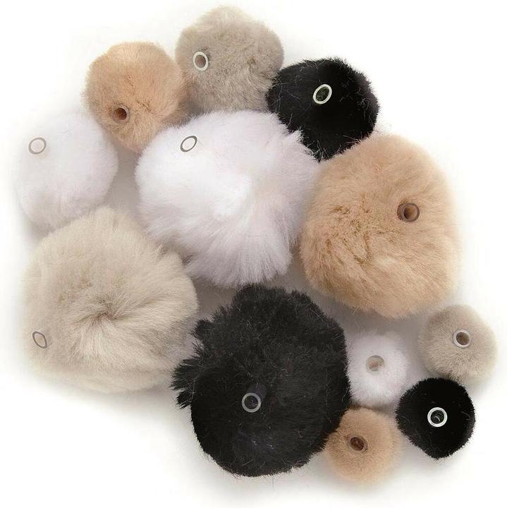 Produktbild Glorex Pompons mit Öse