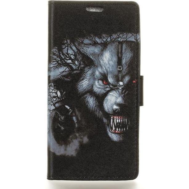 MU Style Leder Bookcover Image II Series (Xperia XA2 Plus), Smartphone Hülle, Mehrfarbig