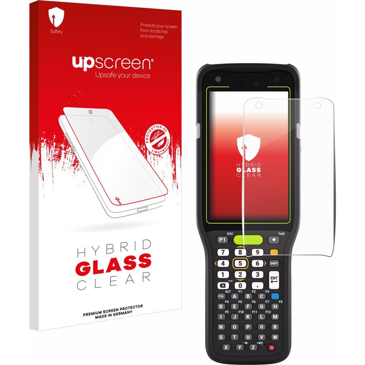 upscreen Schutzglas Schutzfolie Displayschutz Display Schutz Glas Folie klar, Barcode-Scanner Zubehör