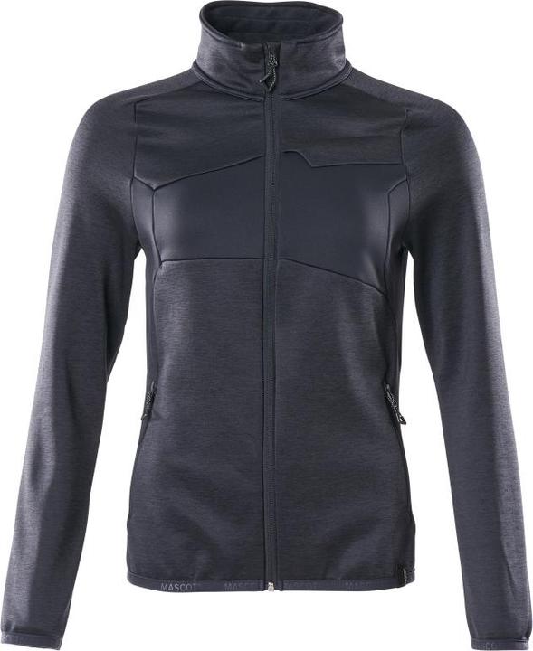 Produktbild Mascot Fleecepullover mit Reissverschluss, Damen Microfleecejacke Grösse XL, schwarzblau (4XL)