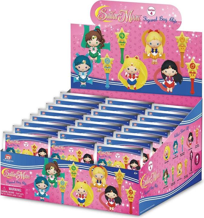 Produktbild Monogram Int. Sailor Moon 3D PVC-Taschenanhänger Series 4 Display (24)