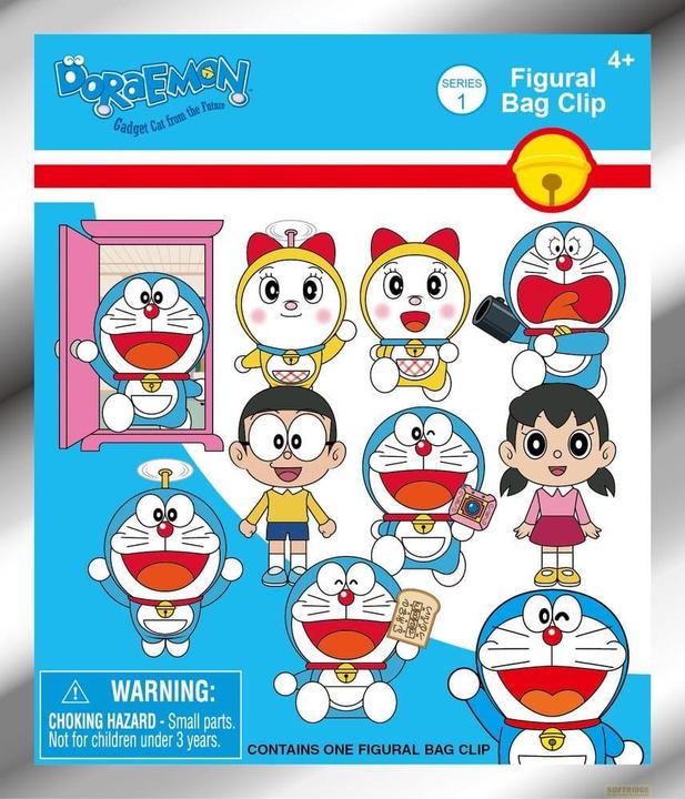 Actual product image Monogram Int. Doraemon 3D présentoir porte-clés Série 1 sac à dos (24)