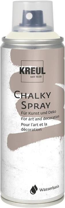 Actual product image Kreul Spray Paint CHALKY SPRAY, White Cotton, 200 ml (Old White, White, 200 ml)