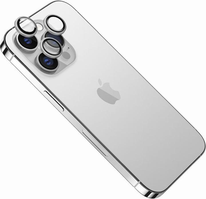 Image du produit Fixed Verre de protection de l'objectif de la caméra pour Apple iPhone 15 Pro/ 15 Pro Max Argent (Apple iPhone 15 Pro Max)