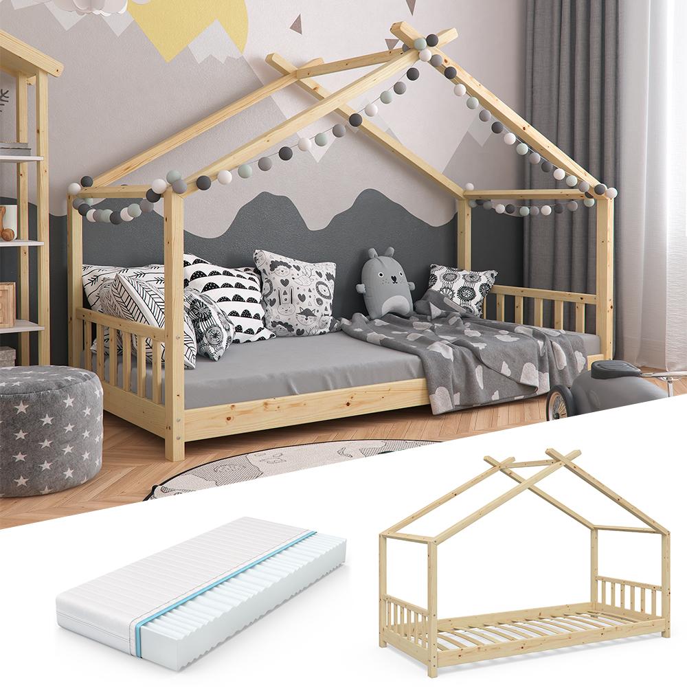 Thumbnail - VitaliSpa, Kinderbett, Hausbett Design (90 x 200 cm)