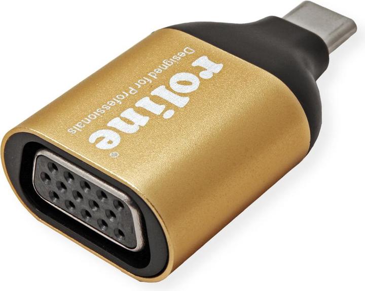 Produktbild Roline GOLD Display Adapter USB Typ C (USB Typ-C, VGA)