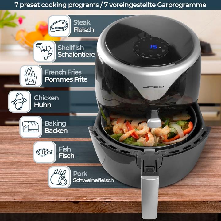 Image du produit Jago Heissluftfritteuse 5.5L
