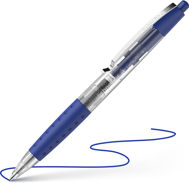 Image du produit Schneider Stylo gel Gelion 1 (Bleu, Transparent, 1 x)