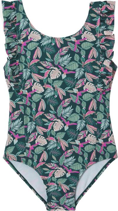 Image du produit Vertbaudet Maillot de bain fille imprimé tropical (116)