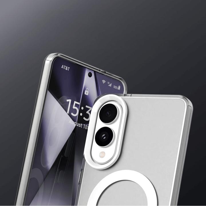 Produktbild Cover-Discount Galaxy S25 Edge - Schützende Acryl-Handyhülle mit Magnet (Samsung Galaxy S25 Edge)