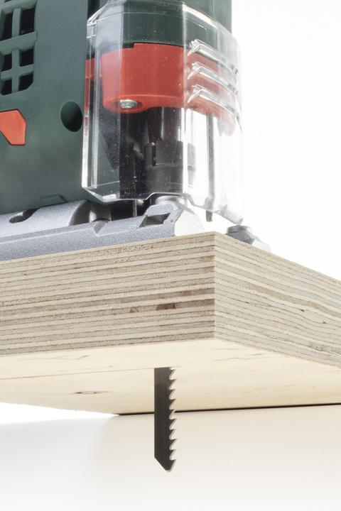 Produktbild wolfcraft 2 Stichsägeblätter HCS L=100mm T-Schaft